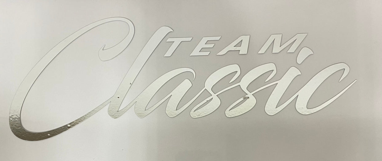 Mirror Finish Team Classic Decal