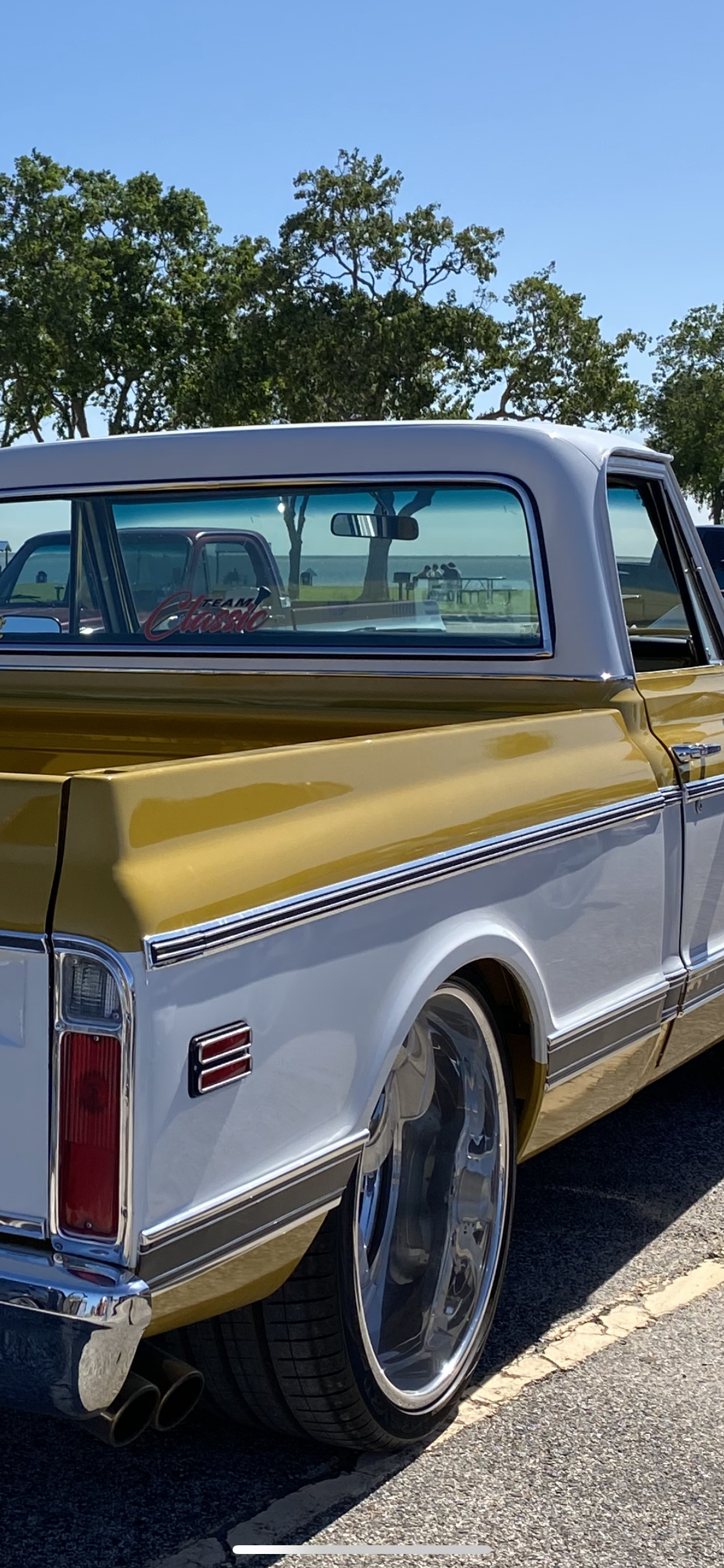 Mustard Yellow Team Classic Decal