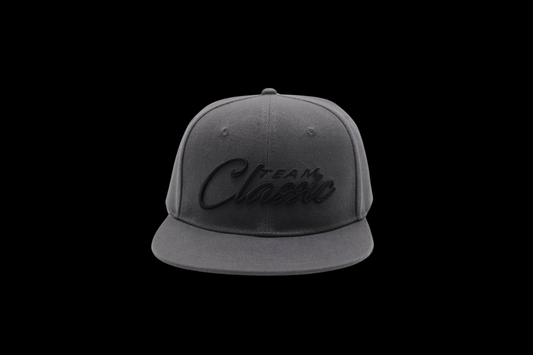 Dark Grey Cap Black Team Classic